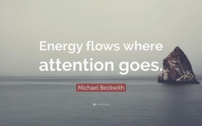 Energy Goes Where Attention Flows